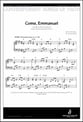 Come Emmanuel SAB choral sheet music cover